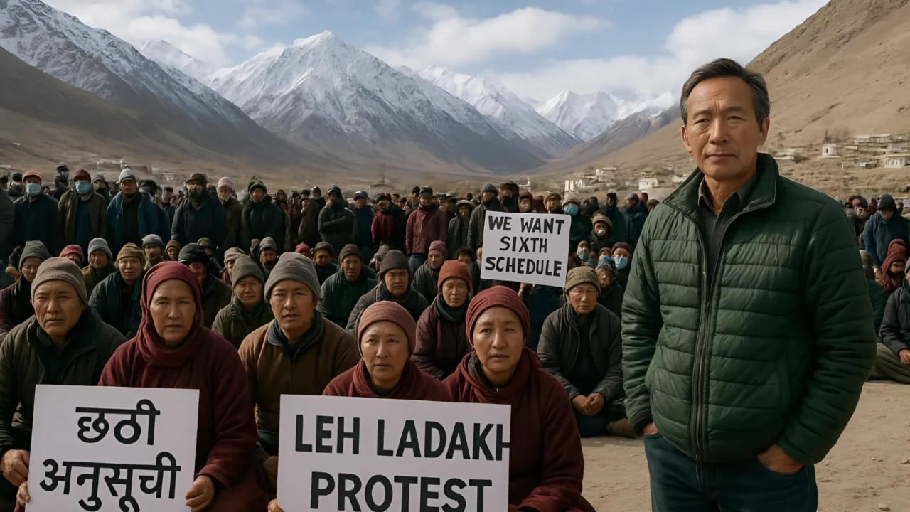 Ladakh Protest