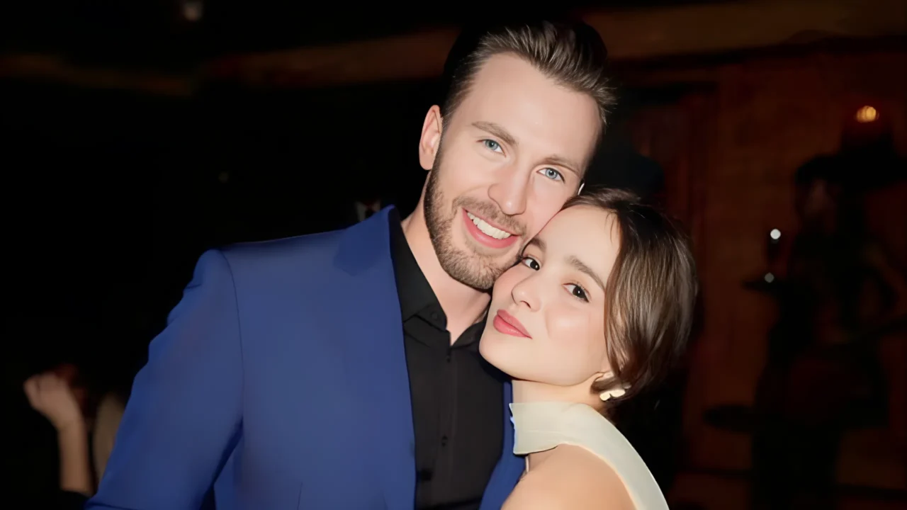 Chris Evans और Alba Baptista