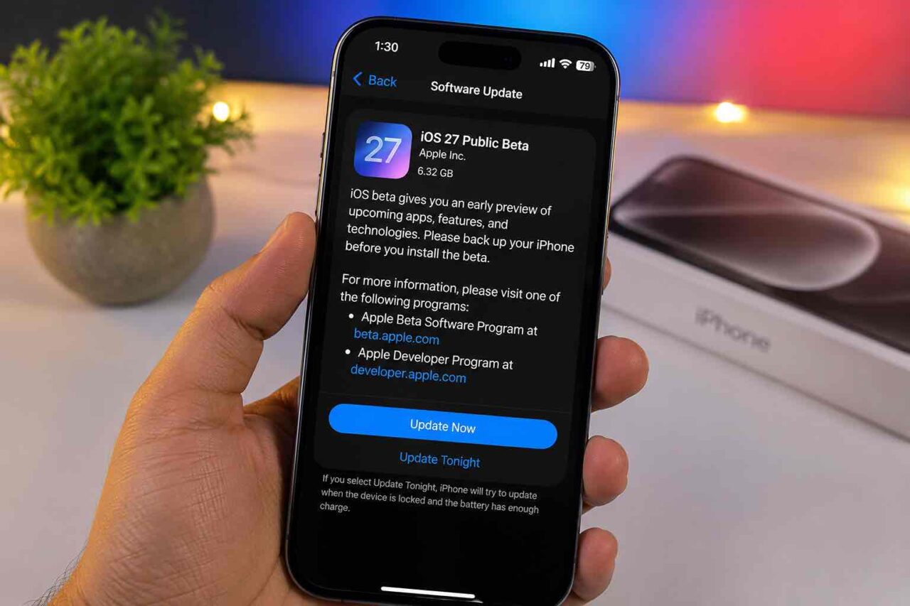iOS 27 Public Beta