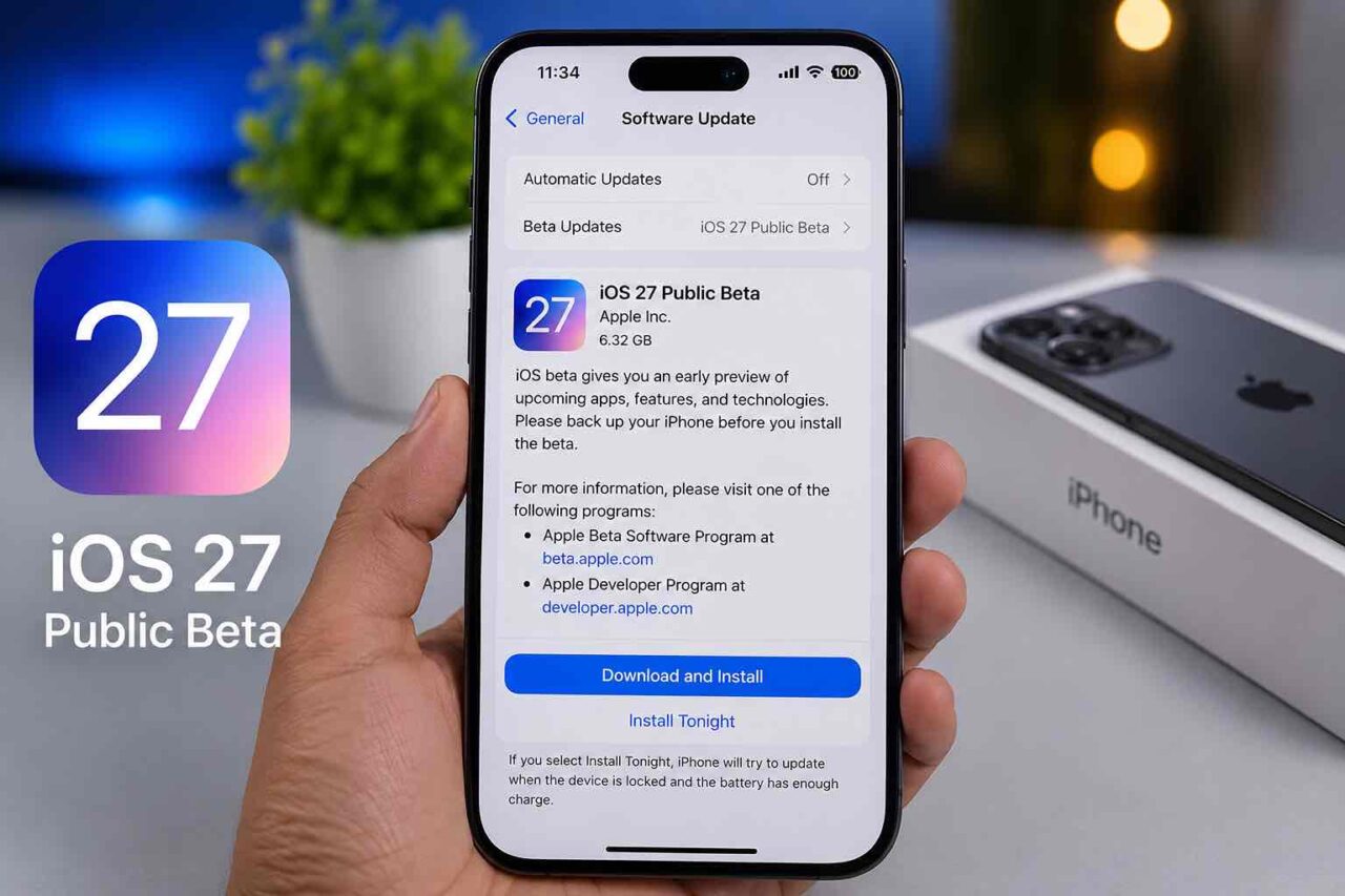 iOS 27 Public Beta