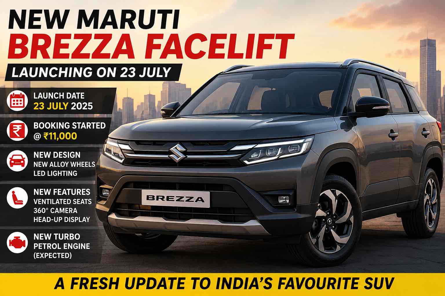Maruti Brezza Facelift