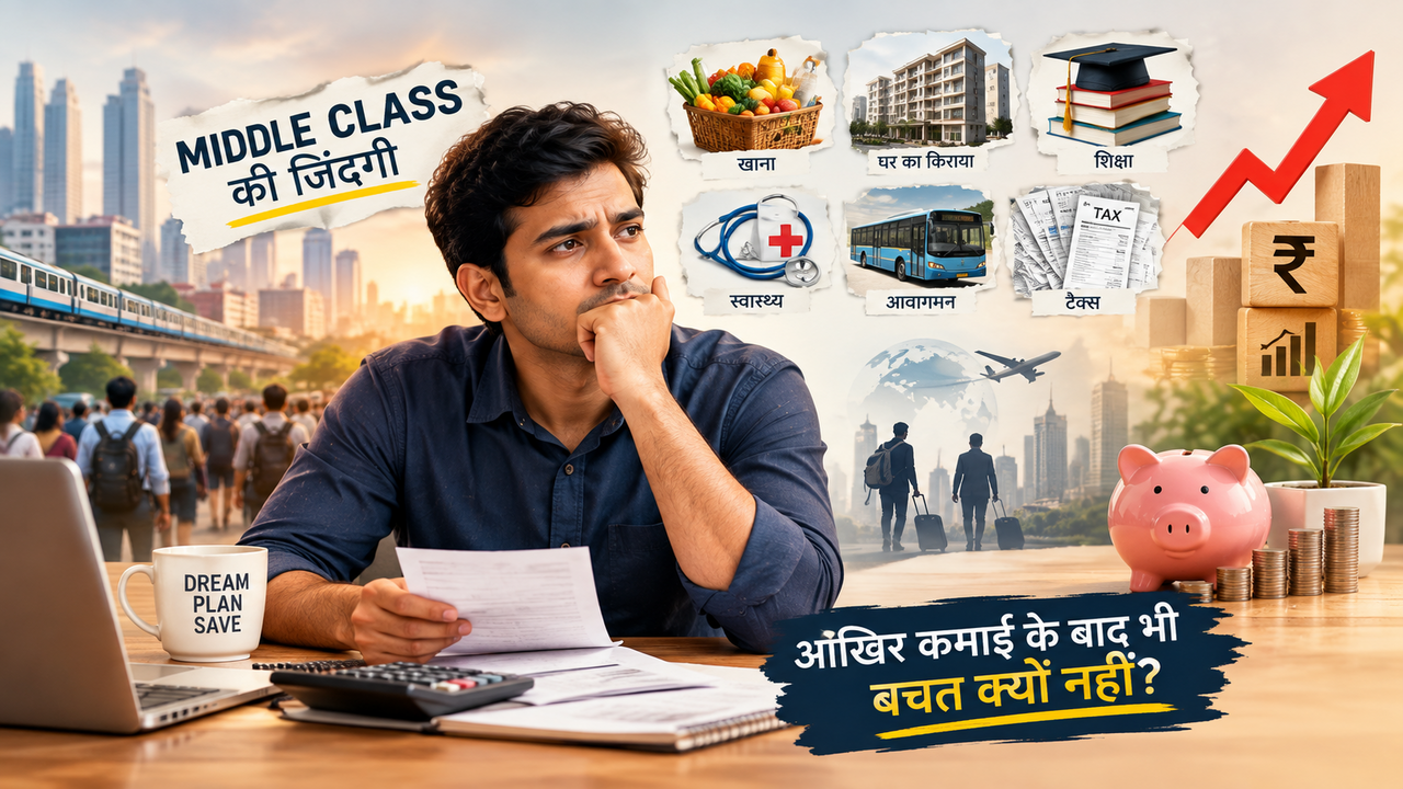 Middle Class की जिंदगी